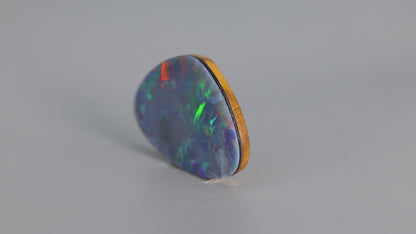 Australian Lightening Ridge Opal (Backed)