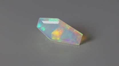 Step Faceted Ethiopian Opal Coffin