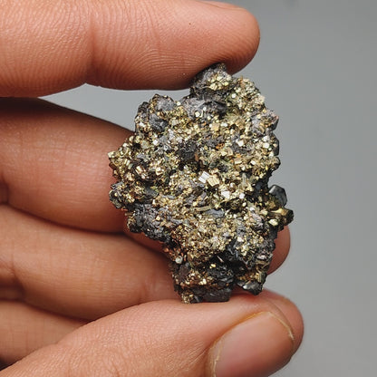 Raw Cubic Pyrite Druzy Specimen