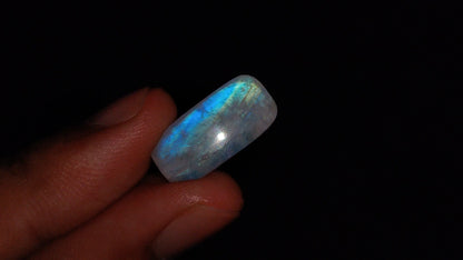 Rainbow Moonstone Cabochon