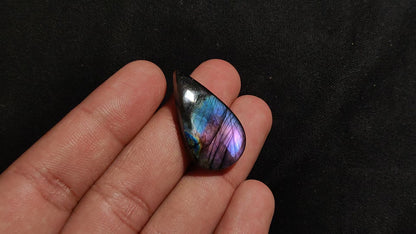 Purple Spectrolite Cabochon