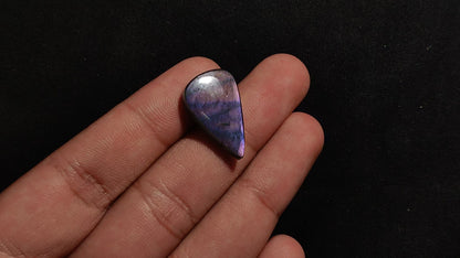 Purple Spectrolite Cabochon