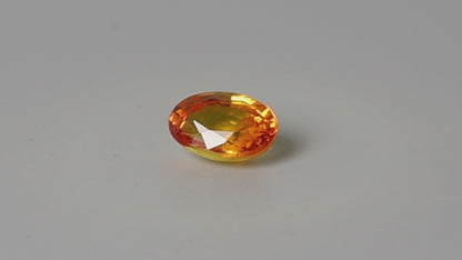 Faceted Orange Sapphire Small Multi Sapphire