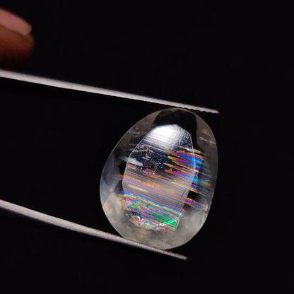 Faceted Malawi Moonstone