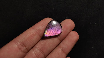Purple Spectrolite Cabochon