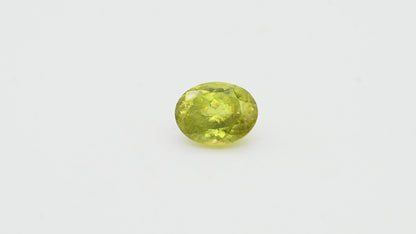 Faceted Green Sphene