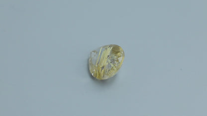 Faceted Golden Rutilated Quartz
