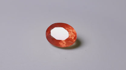 Deep Red Oregon Schiller Sunstone Faceted