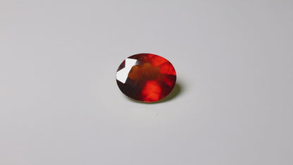 Ceylon Hessonite Garnet Faceted
