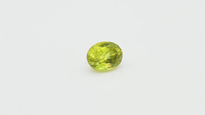 Faceted Green Sphene