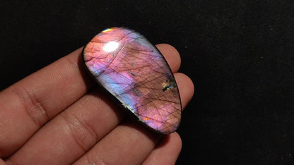 Purple Spectrolite Cabochon