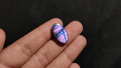 Purple Spectrolite Cabochon