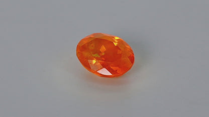 Faceted Mexican Fire Opal