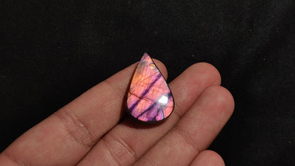 Purple Spectrolite Cabochon