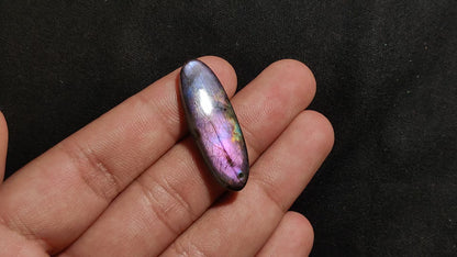 Purple Spectrolite Cabochon