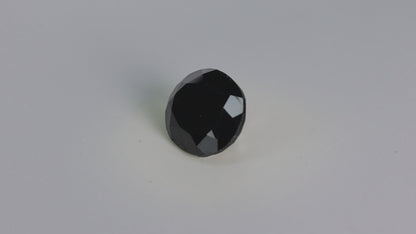 Faceted Black Spinel