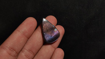 Purple Spectrolite Cabochon