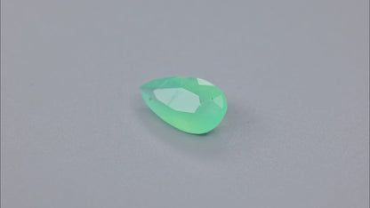 Gem Chrysoprase from Australia Faceted