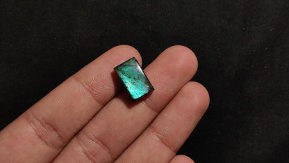Sea Green Spectrolite Cabochon
