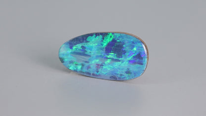 Australian Lightening Ridge Opal (Backed)