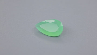 Gem Chrysoprase from Australia Faceted