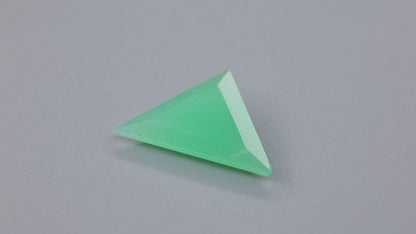Gem Chrysoprase from Australia Faceted