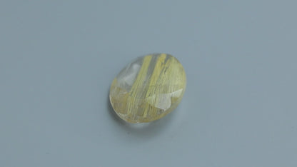 Faceted Golden Rutilated Quartz