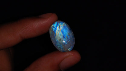 Rainbow Moonstone Cabochon