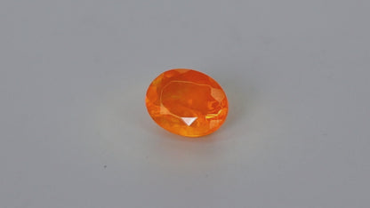 Faceted Mexican Fire Opal