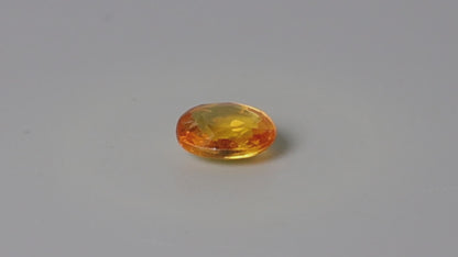 Faceted Orange Sapphire Small Multi Sapphire