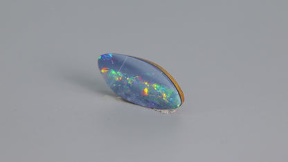 Australian Lightening Ridge Opal (Backed)