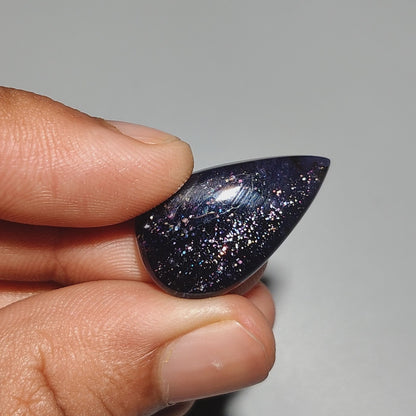 Bloodshot Iolite Sunstone Cabochon AAA