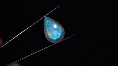 Faceted Rainbow Moonstone
