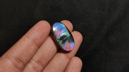 Purple Spectrolite Cabochon