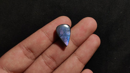 Purple Spectrolite Cabochon