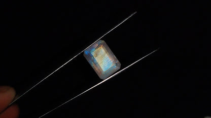 Faceted Rainbow Moonstone