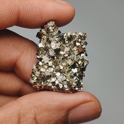 Raw Cubic Pyrite Druzy Specimen