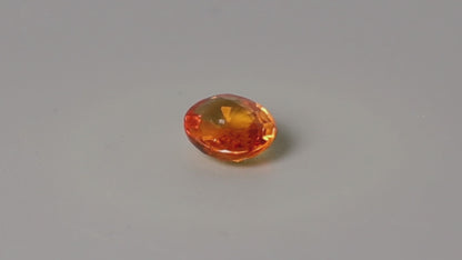 Faceted Orange Sapphire Small Multi Sapphire
