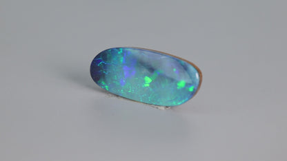 Australian Lightening Ridge Opal (Backed)