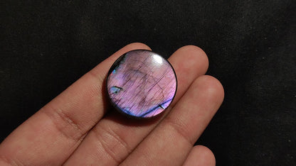 Purple Spectrolite Cabochon