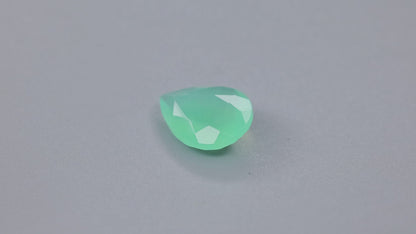 Gem Chrysoprase from Australia Faceted