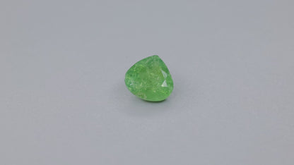 Rare Demantoid Garnet Vivid Green from Russia Unheated