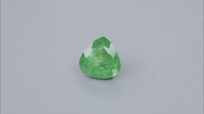 Rare Demantoid Garnet Vivid Green from Russia Unheated