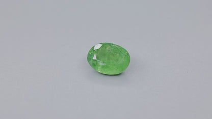 Rare Demantoid Garnet Vivid Green from Russia Unheated