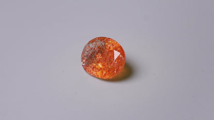 Faceted Tanzanian Sunstone