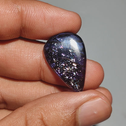 Bloodshot Iolite Sunstone Cabochon AAA