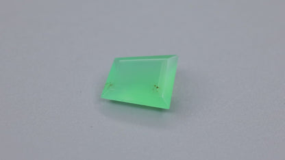 Gem Chrysoprase from Australia Faceted
