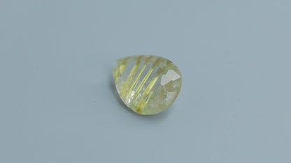 Faceted Golden Rutilated Quartz