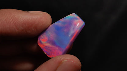 Aurora Opal Coffin Carving
