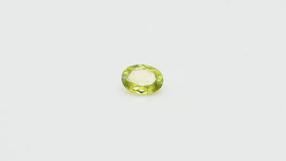 Faceted Green Sphene